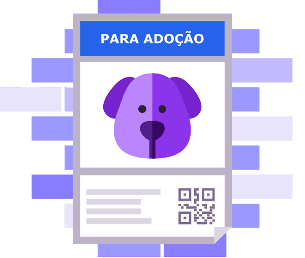 Cartazes personalizados com QR Code para impressão